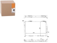 фото thumb №1, Радиаторов mercedes c e-klasa 96- 202 210 nrf