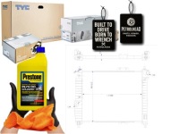 фото thumb №1, Радіатор води chevrolet aveo 02-04 rad 706-0021-r ty #petrolhead pro+ kit5