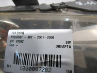 фото thumb №7, Лампа перед правая 9641615680 peugeot 307 01-04