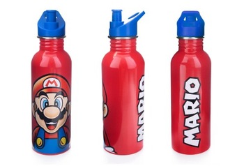 Бутылка для воды Super Mario, металлическая термобутылка для детей, 700 мл