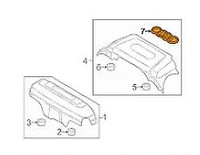 фото thumb №1, Audi q5 8r двигатель cover кольцо emblem 4h0103940b