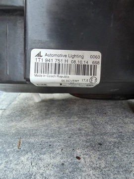 фото thumb №14, Vw touran 1 i 1t1 рестайлінг перед bi ксенон динамічний led 1t1941751h 1t1941752h