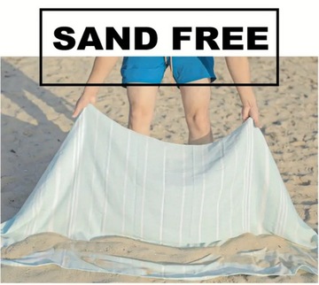 ПАРЕО FOUTA BEACH ПОЛОТЕНЦЕ ДЛЯ ПЛАВАНИЯ БАССЕЙН САУНА СПА 100x100см ХЛОПОК