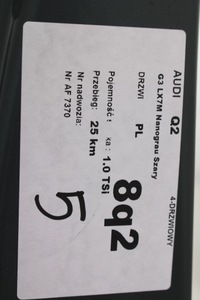 фото thumb №11, Audi q2 дверь левая перед + зад сторона левая передние + задние 2 штуки цвет: