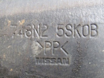 фото thumb №9, Leaf ii ze1 21r плита защита dół pod батареи акумулятор пол 748n25sk0b