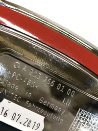 фото thumb №10, Накладки хромированные pod klamkę mercedes a2057604000 | 2057604000