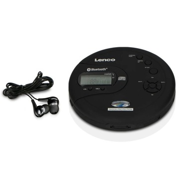 ПОРТАТИВНЫЙ CD-ПЛЕЕР DISCMAN ESP ANTISHOCK АККУМУЛЯТОР AA BLUETOOTH LCD