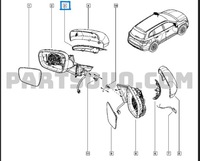 фото thumb №1, Корпус дзеркало renault koleos ii
