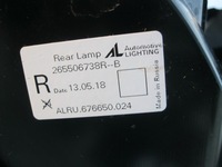 фото thumb №5, Лампа правая задняя задняя led renault captur i lift 17-19 eu