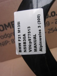 фото thumb №10, Bmw f21 рейлинг молдинг кузовная mpakiet czarna левая правая рейлинги блеск