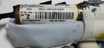 фото thumb №5, Шторка повітряна права ліва подушка безпеки opel zafira b