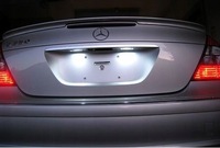фото thumb №4, Подсветка led номерного знака mercedes w203 w211 w219