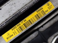 Комплект радіатор вентилятор mercedes slk 2 200 r171 1.8 a2035001754 Зі Шроту, фото thumb