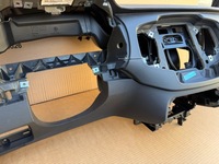 фото thumb №8, Volvo xc90 2 ii панель роздавальна шкіра шкіряний біла нитка