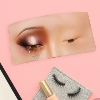 Силиконовая тренировочная доска «Bionic Skin Face Model» многоразового использования для макияжа лица и глаз