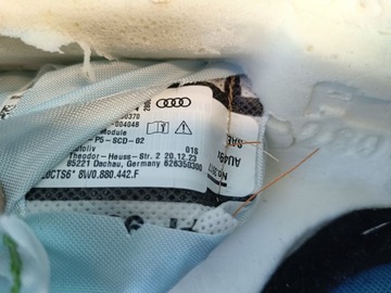 фото thumb №8, Audi a4 b9 2024 avant рестайлинг подушка подушка безопасности сиденья зад правая 8w0880442f