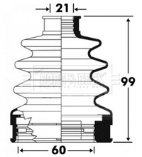 фото thumb №1, Захист шарнір kpl ford fiesta v bcb2896