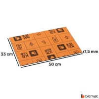 Мат шумоізоляційна wielowarstwowa kb-7,5s 7,5mm izolująca вібрації i szumy Київ, фото thumb