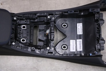 фото thumb №12, Bmw x3 g01 lci туннель средний подлокотник кожа синий szew европа