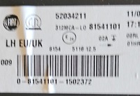 фото thumb №8, Fiat 500 abarth lift 15-23 противотуманная фара поворотник drl led левая правая nowe