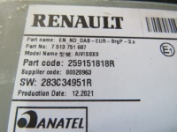 фото thumb №2, Радио 259151818r renault