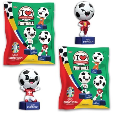 FIGURKI Collectors Pack EURO 2024 Seria I Love Football Topps BOX Germany