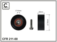 фото thumb №3, Caffaro 211-00 ролик напрямна / напрямна, ремінь клиновий зубчастий