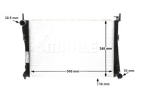 фото thumb №11, Радиатор двигателя wody alfa romeo 147 gt ford fiesta v fiesta vi