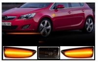 фото thumb №16, Led поворотники opel astra j iv astra k v insignia b ii grandland чёрные
