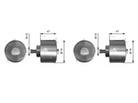 фото thumb №1, 2 x ролик ремень клиновой gates do iveco stralis i, stralis ii, trakker ii