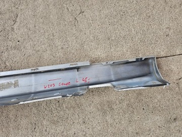 фото thumb №15, Mercedes c-klasa w203 купе планка пороговая порога левая a2036900540