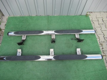 фото thumb №2, Vw amarok порог трубы пороги градус хром 2h6071691a