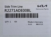 фото thumb №3, Оригинал kia молдинг декоративная дверь крыло комплект r2271ade00bl kia sportage