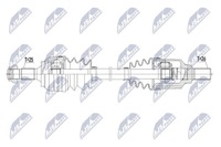 фото thumb №2, Nty npw-ct-087 піввісь привідна