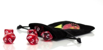 ZESTAW 2 KOSTEK K10 RPG ALCHEMIKA 0-9