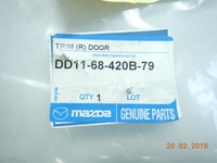 фото thumb №11, Обшивка дверь правый перед mazda 2 dy новый с aso оригинальный номер