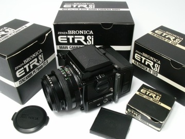 Bronica ETRSi + Zenzanon PE 75мм в оригинальной упаковке! ХОРОШАЯ ЦЕНА!