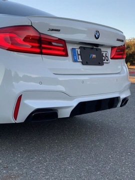 фото thumb №6, Диффузор m5 вид do заднего бампера m sport do bmw g30/g31/f90 2017+