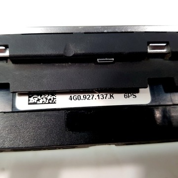 фото thumb №5, Корпус панель кнопка audi a6 c7 4g0927137k