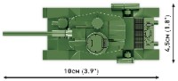 COBI 3092 БЛОКИ Т-34-85 HC Танк 2МВ 110 Эл.