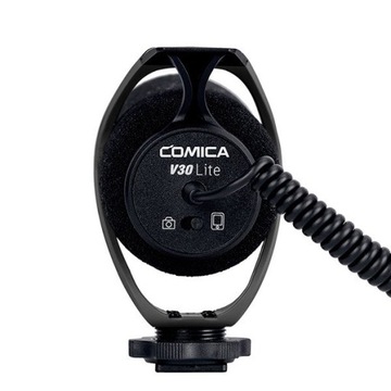 Comica CVM-V30LITE B - mikrofon do kamery, aparatu, smartfona