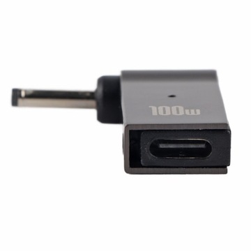Тип C женский адаптер USB-DC pd чип быстрой зарядки коленчатый дизайн компактный