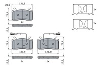 фото thumb №13, Гальмівні колодки гальмівний. alfa romeo giulia 16- перед