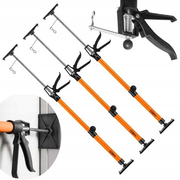 NEO 3x PODPORA TELESKOPOWA SUFITOWA 50-115 CM PŁYT