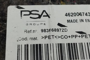 фото thumb №8, Правая обивка багажника citroën c4 iii ba_, bb_, bc_ 98366897zd