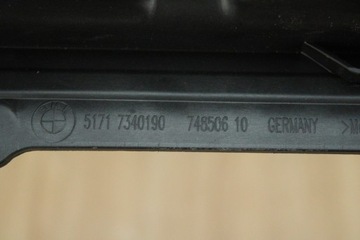 фото thumb №8, Оригінальні панель під лобовим склом нижня захист стіни bmw g30 g31 g11 7340190 25km