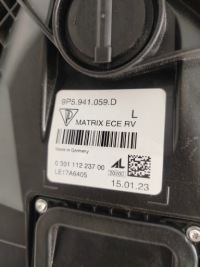 фото thumb №7, Porsche 911 992 9p5 full led matrix x-sight лампа правая левая idealne