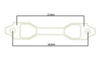 фото thumb №5, Кронштейн акумулятор d1spec 17cm red