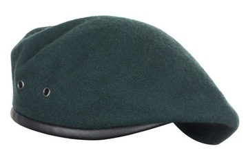 Beret Klas Mundurowych z Orłem Tłoczony - Zielony 59