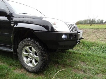 фото thumb №8, Бампер перед toyota land cruiser 120 стальной 4x4